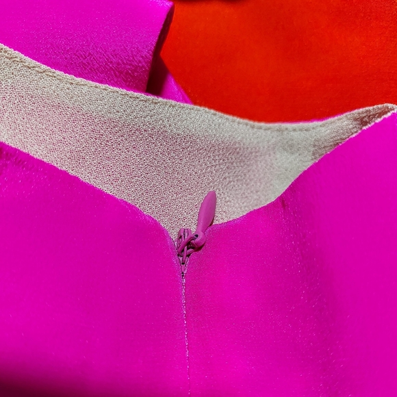 Naven Silk Colorblock Cut-out Mini Dress - Picture 7 of 7